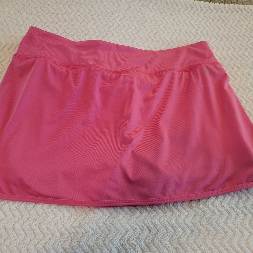 Nike drift tennis running skirt/skort pink M